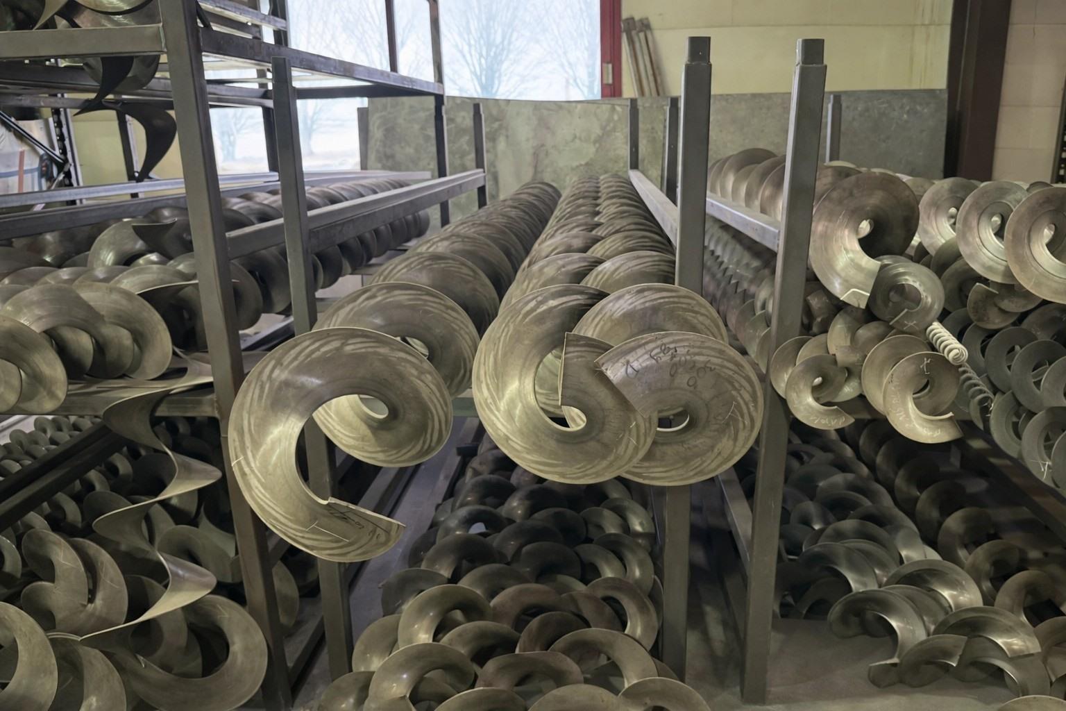 ZM spiral blade forming machine — Decoiling + / or Roll forminglines — photo 4