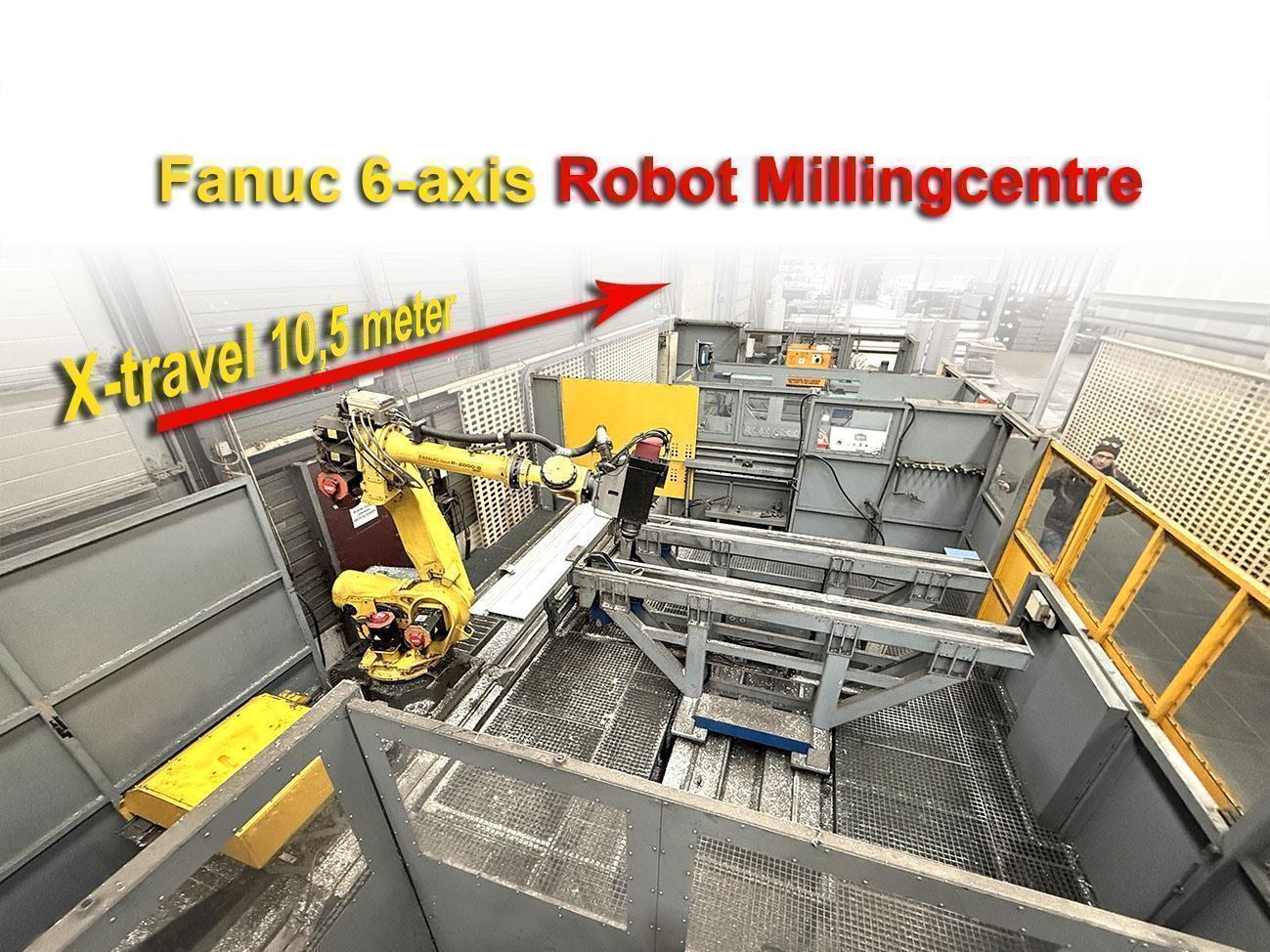 Fanuc Milling Robot X: 10 500 / Y: 3045 / Z: 3500 mm CNC — Bed milling machine with moving column & CNC — photo 1