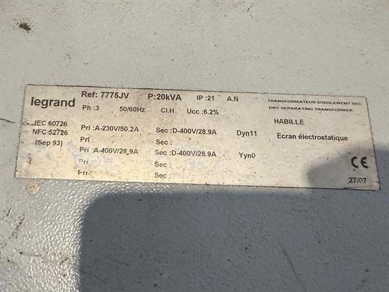 Transfo 20 kVa