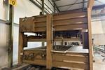 Simimpianti 300 ton heated press down stroke