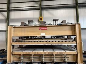 Simimpianti 300 ton heated press down stroke, Warm & cold flow forming presses