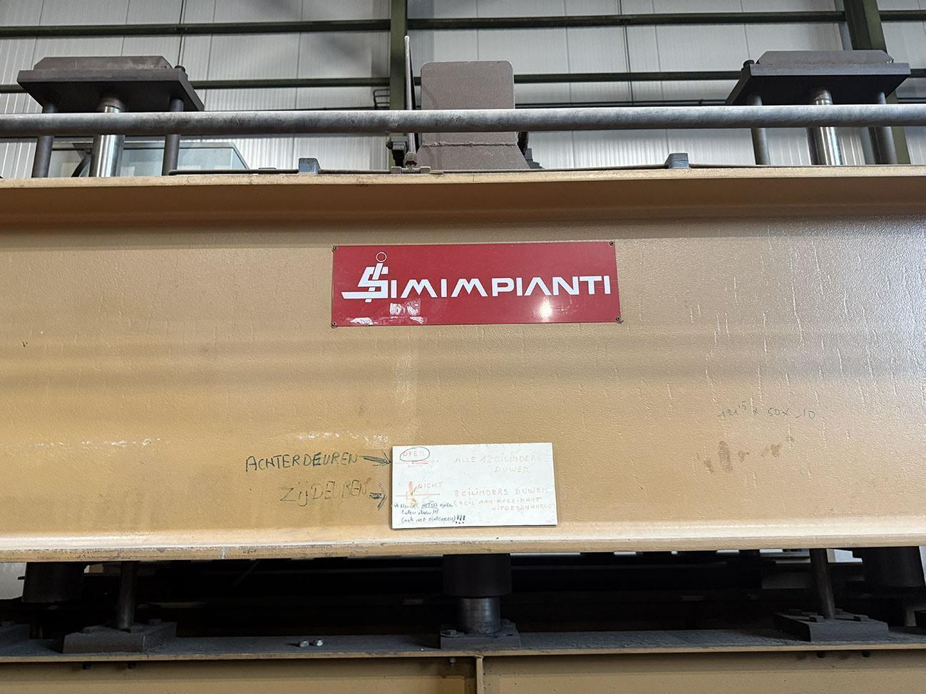Simimpianti 300 ton heated press down stroke — Warm & cold flow forming presses — photo 2