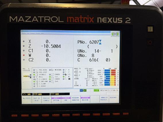Mazak QT Nexus 200-II MS Ø 380 mm CNC