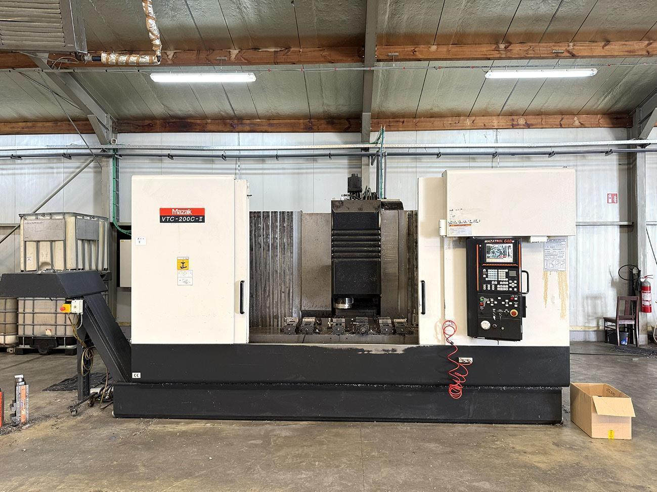 Mazak VTC 200C-II X: 1660 – Y: 510 – Z: 510 mm CNC — Vertical machining centers — photo 1