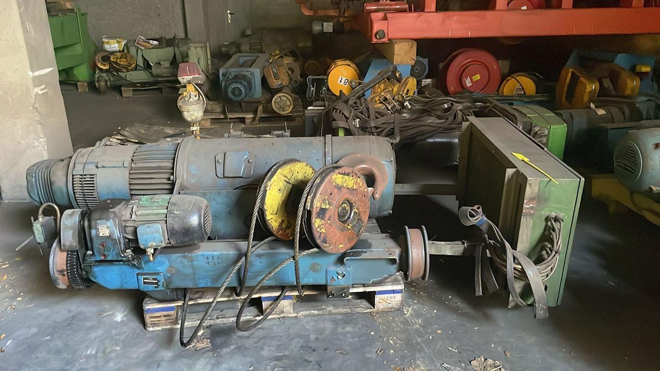 Demag hoist 10 ton — Conveyors, Overhead Travelling Crane, Jig Cranes — photo 1