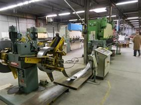 Dimeco 1675/D straightener with CNC feed system, Richtwalsen voor bandmateriaal