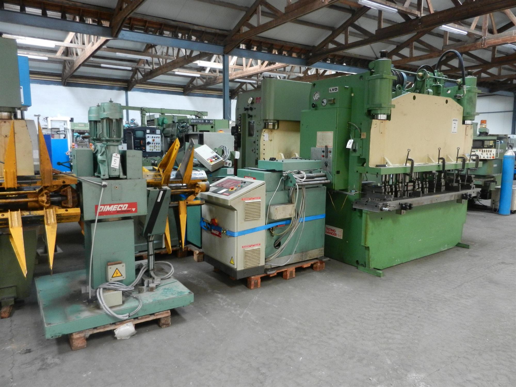 Dimeco 1675/D straightener with CNC feed system — Coiler straightening machines — photo 2