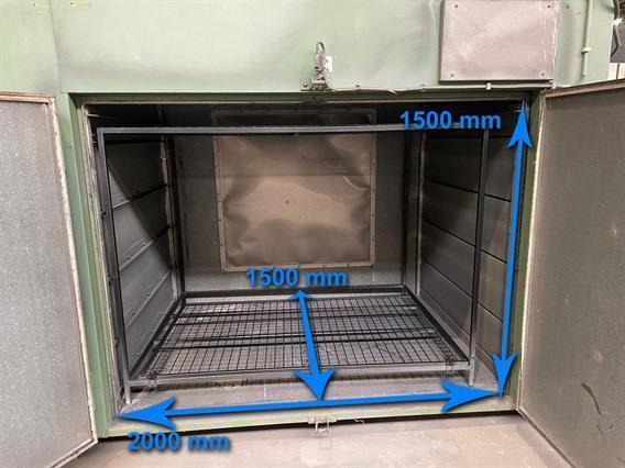 Gema powder coating unit + oven