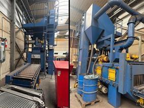 Straaltechniek RA 600/4 shotblasting, Shot- & gritblasting