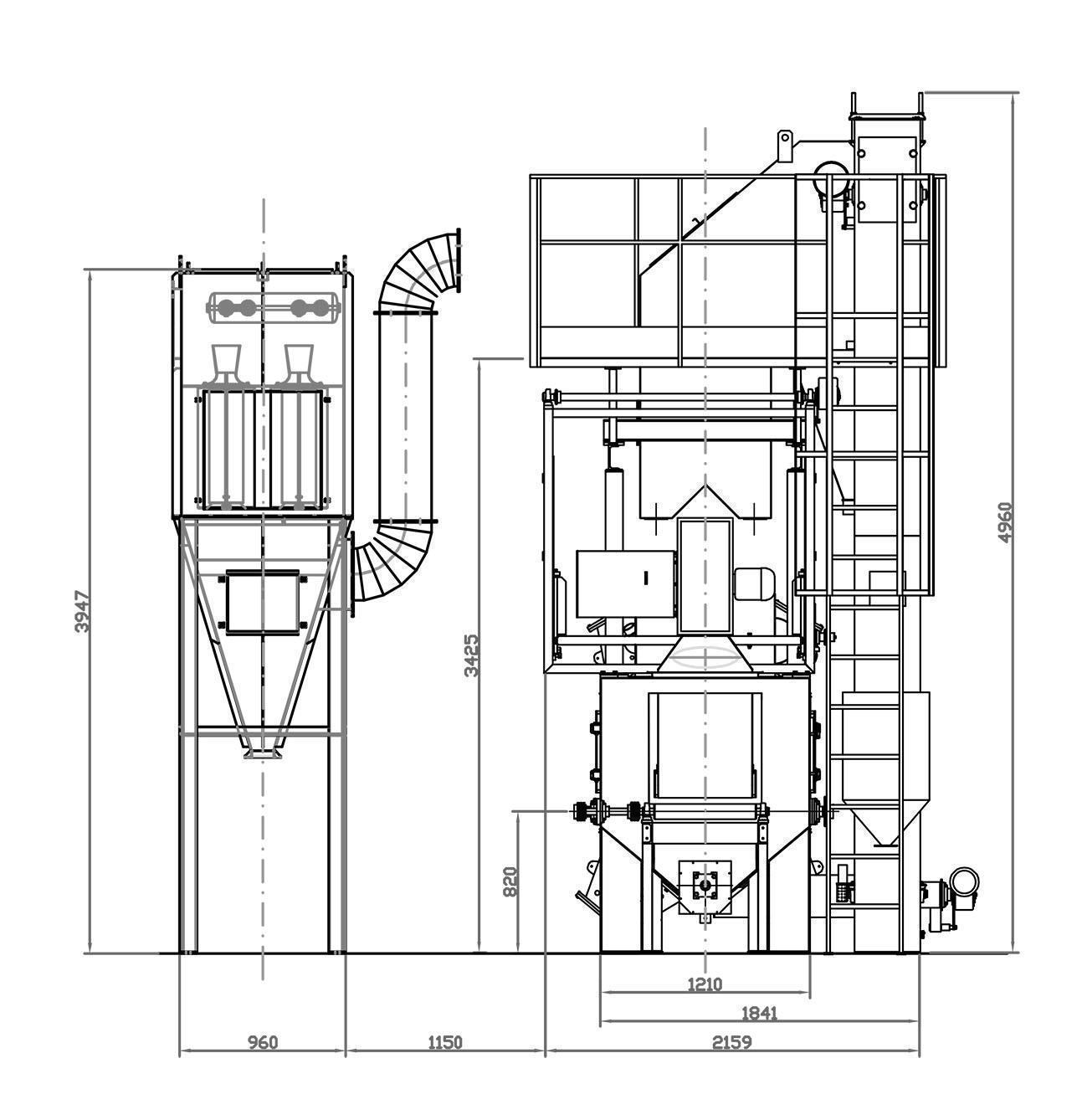 Straaltechniek RA 600/4 shotblasting — Shot- & gritblasting — photo 4
