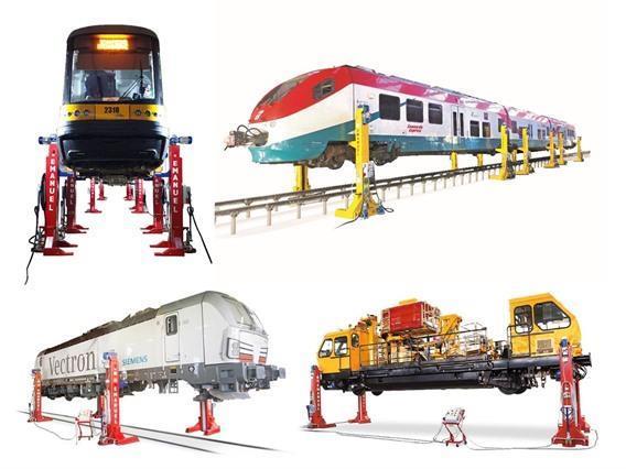 Emanuel railway lifting jacks 64 ton