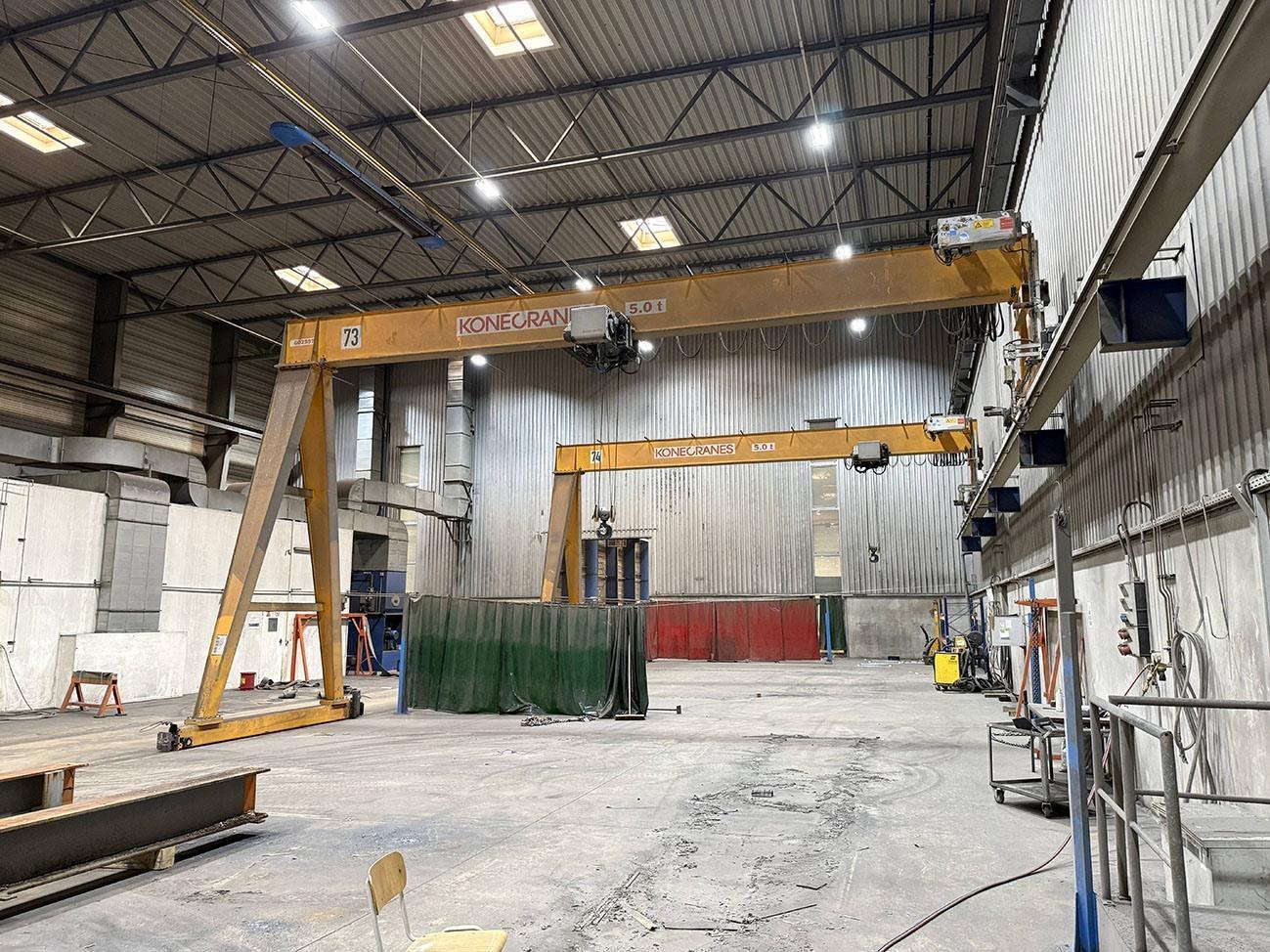 Konecranes Semi-portal 5 ton x 15 030 mm — Conveyors, Overhead Travelling Crane, Jig Cranes — photo 2