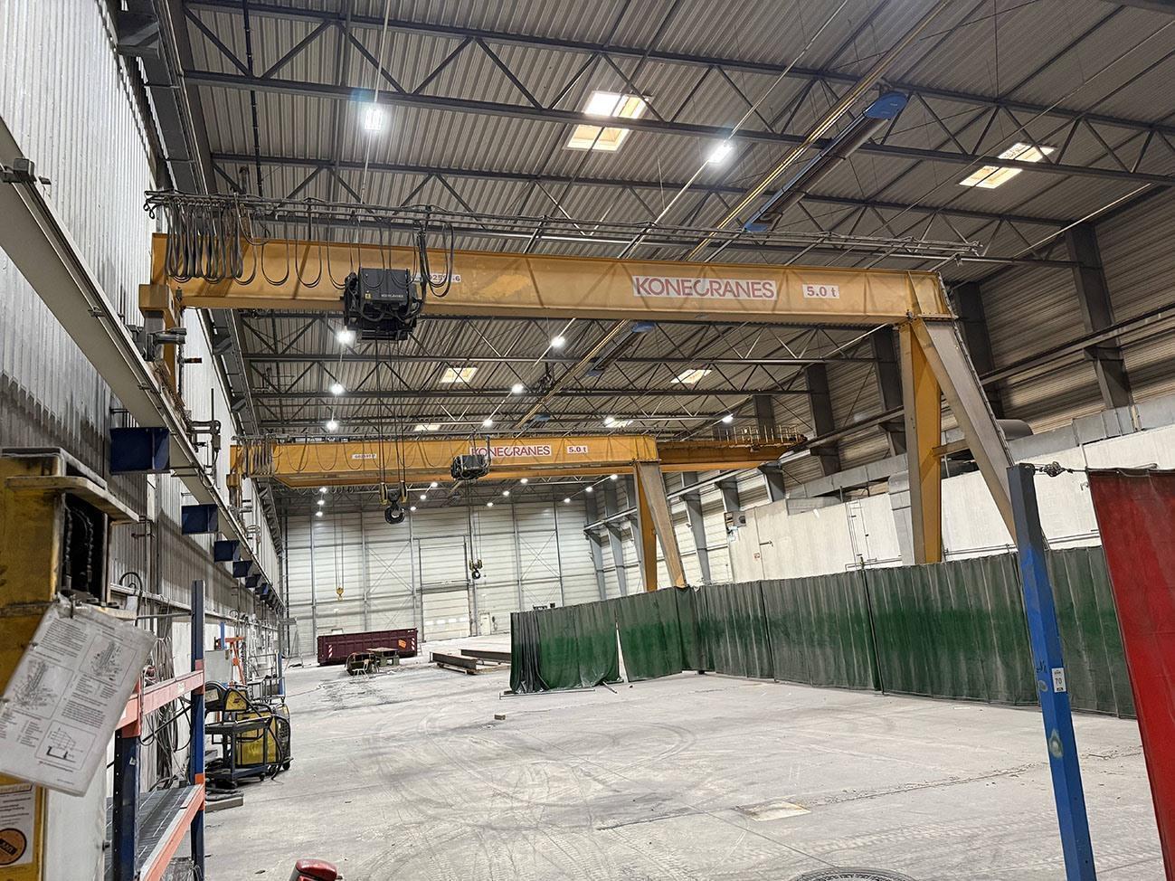 Konecranes Semi-portal 5 ton x 15 030 mm — Conveyors, Overhead Travelling Crane, Jig Cranes — photo 2