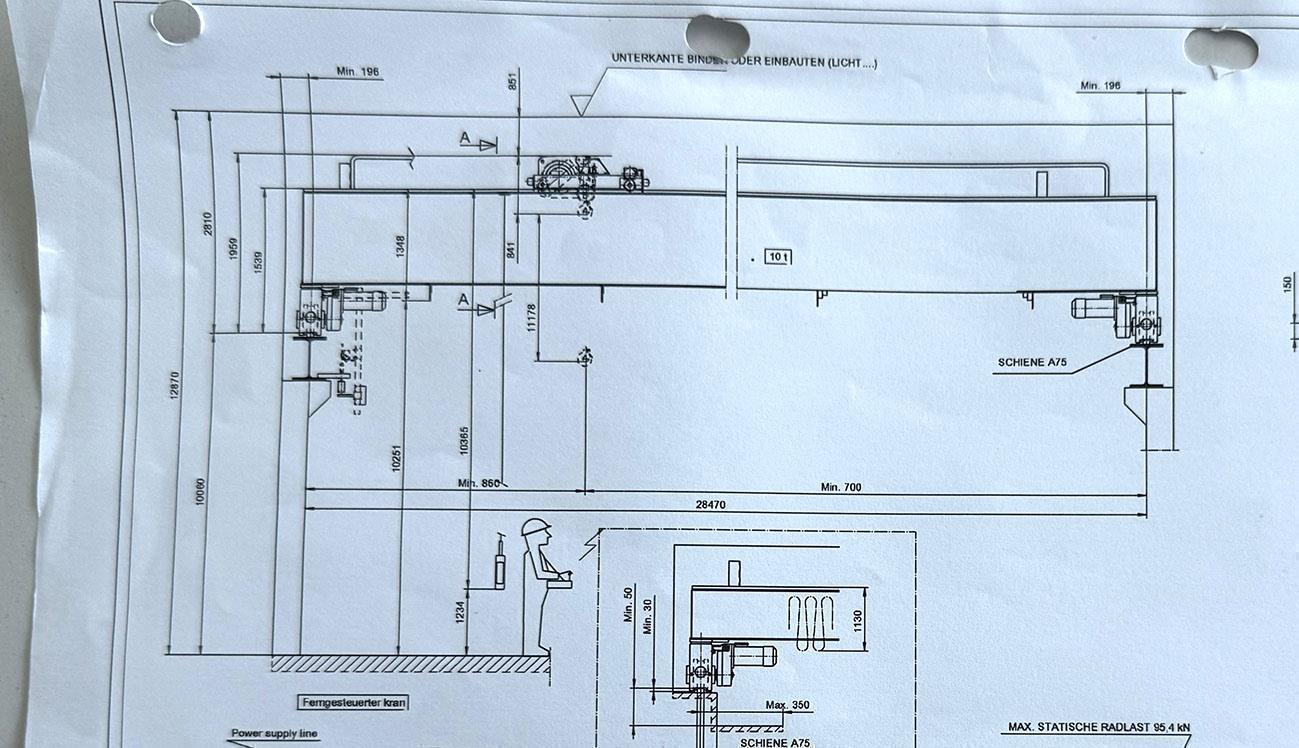 Konecranes 10 ton x 28 470 mm — Conveyors, Overhead Travelling Crane, Jig Cranes — photo 3