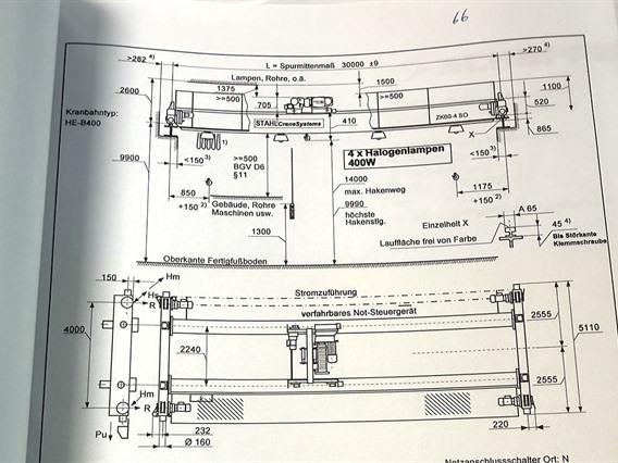 Konecranes 15 ton x 30 000 mm