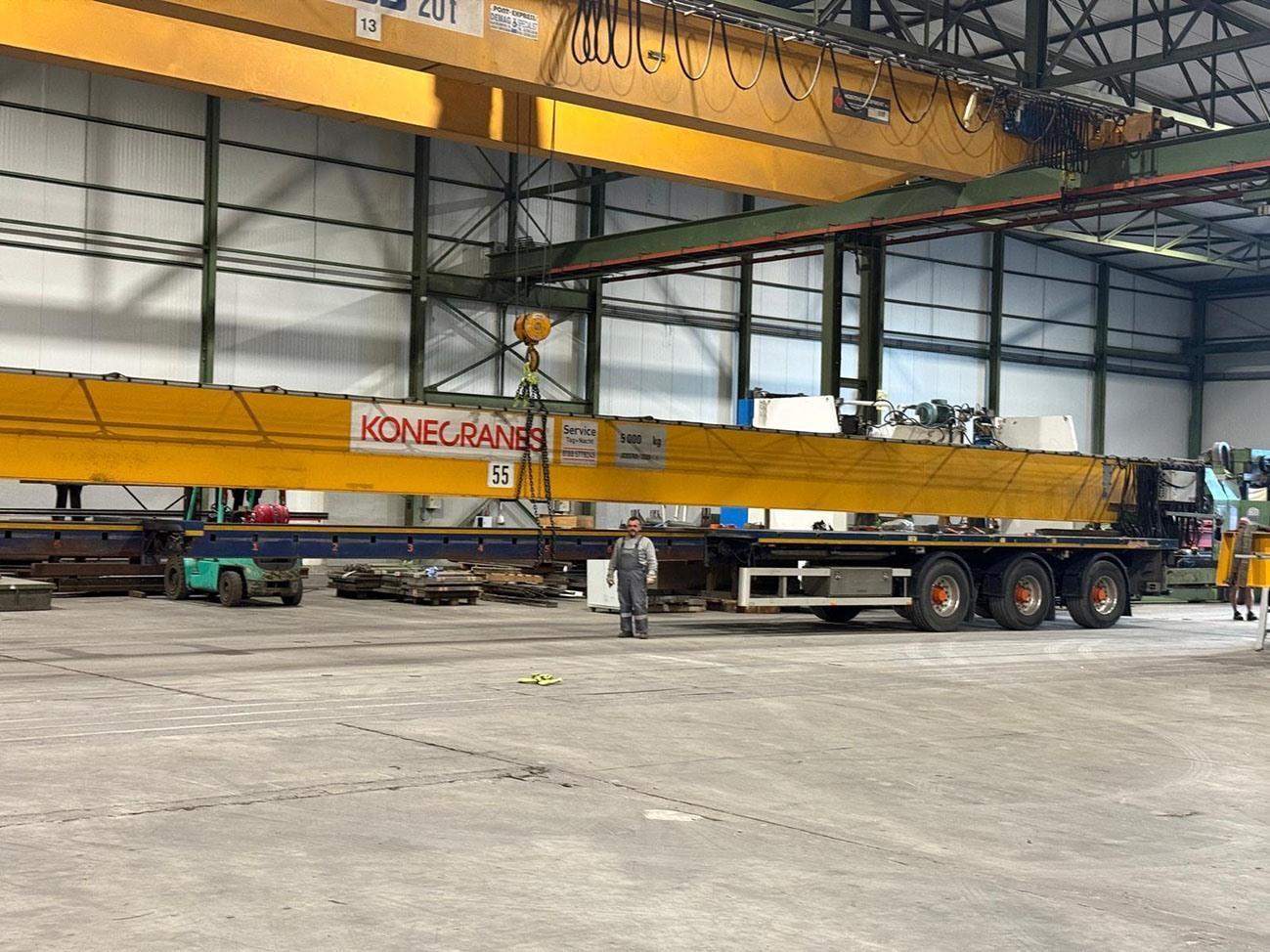 Konecranes 5 ton x 30 000 mm — Conveyors, Overhead Travelling Crane, Jig Cranes — photo 2
