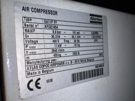 Atlas-Copco GA11P FF 9,8 bar