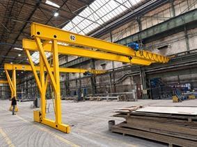 Abus Semi-goliath 10 ton x 15 050 mm, Laufkrane, Hallenkrane, Hebezeuge & Lader
