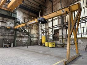 Abus Semi-portal 5 ton x 15 050 mm, Conveyors, Overhead Travelling Crane, Jig Cranes