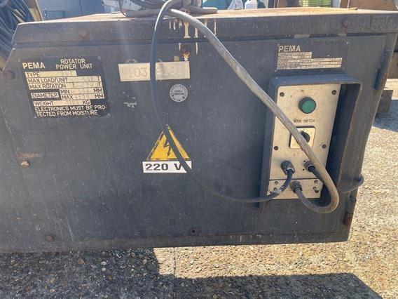 Esab Pema turning gear 40 ton