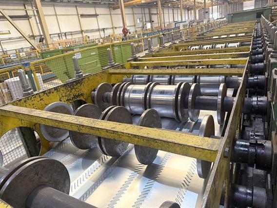Dima rollforming line 1200 x 1,5 mm