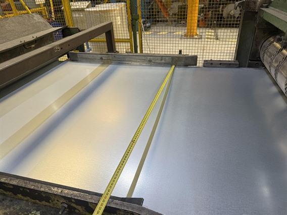 Dima rollforming line 1200 x 1,5 mm