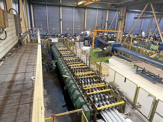 Dima rollforming line 1200 x 1,5 mm