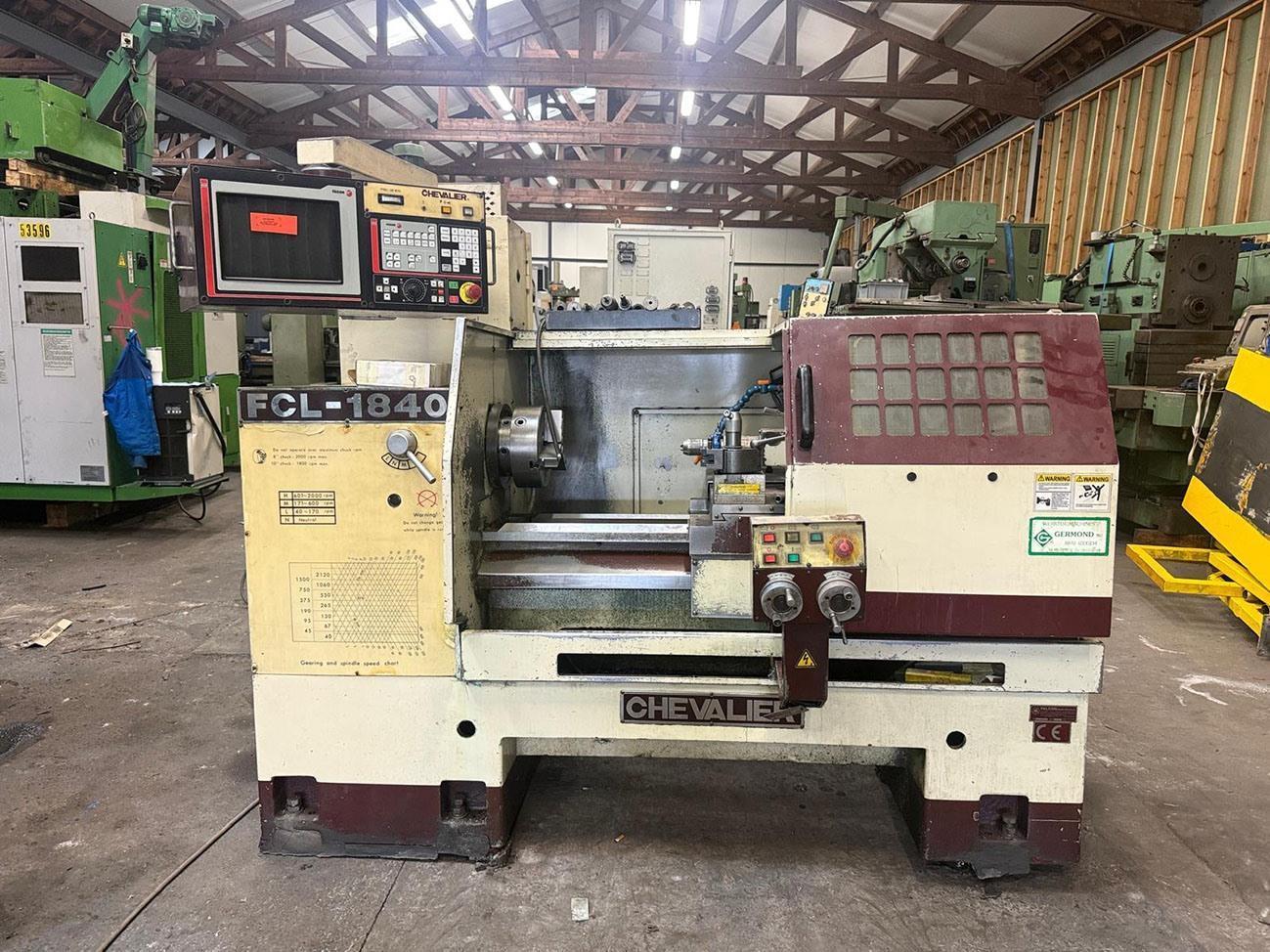 Chevalier FCL 1840 – Ø 460 x 1000 mm CNC — CNC lathes — photo 1