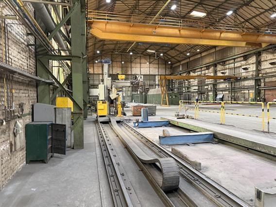 Esab MKP welding crane for beams/tanks