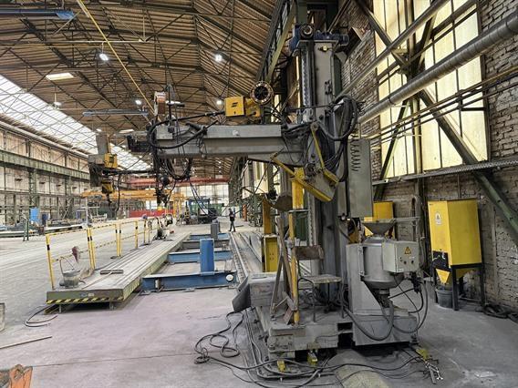 Esab MKP welding crane for beams/tanks