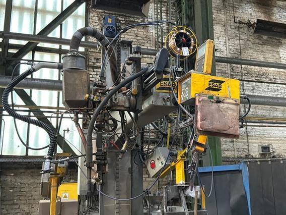 Esab MKP welding crane for beams/tanks