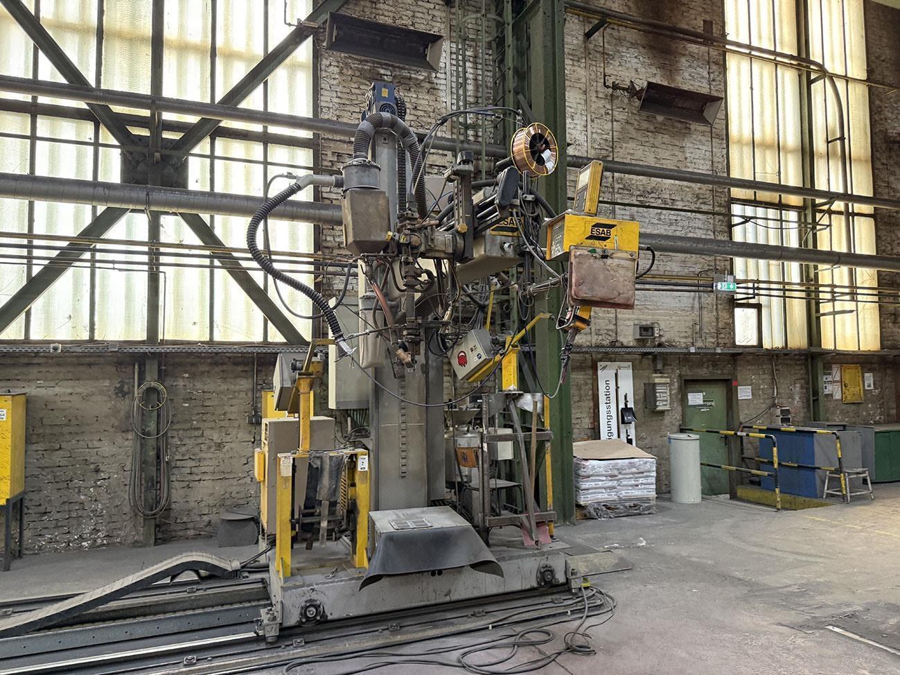 Esab MKP welding crane for beams/tanks — Turning gears – Positioners – Welding dericks & -pinchtables — photo 4