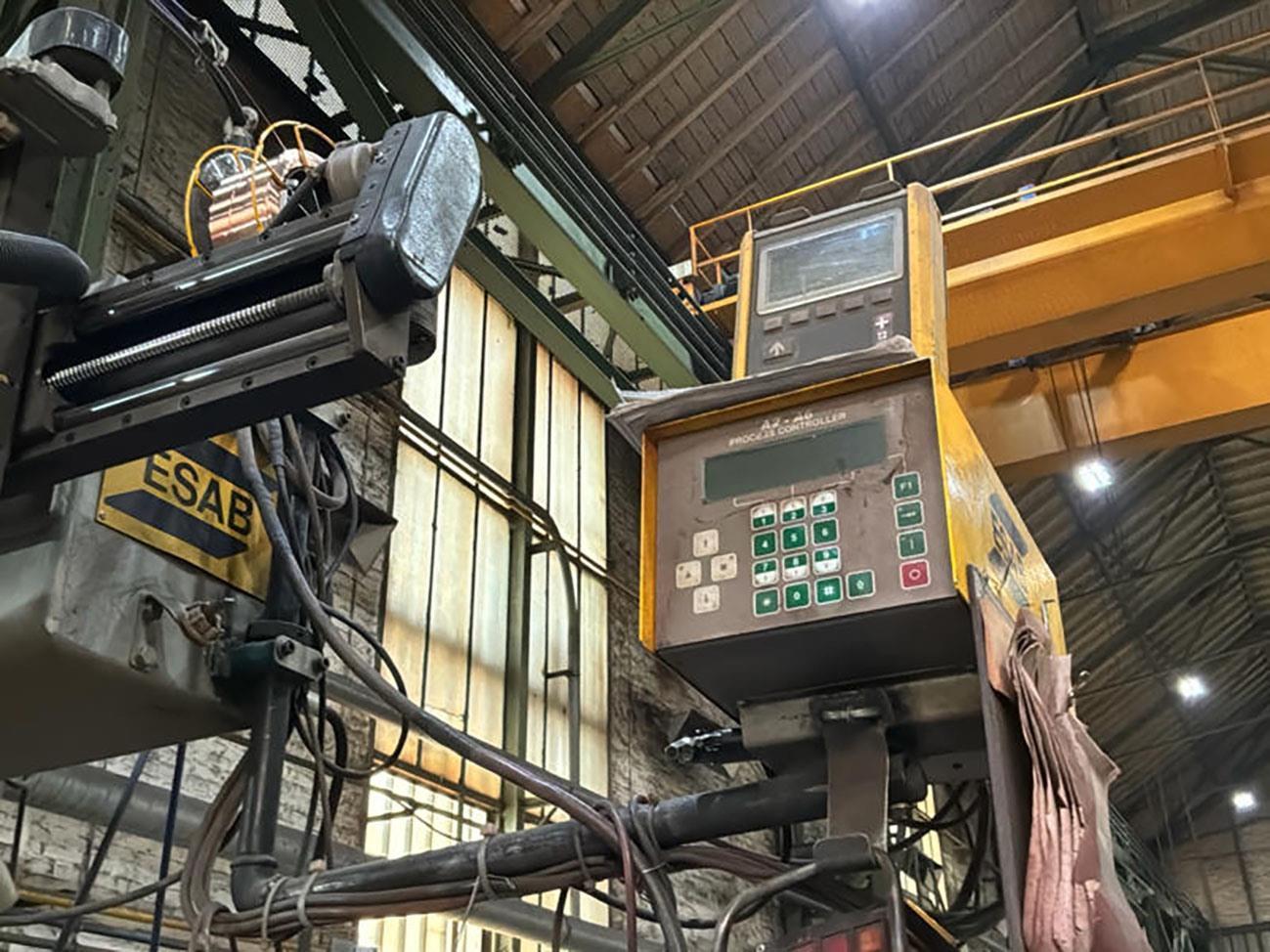 Esab MKP welding crane for beams/tanks — Turning gears – Positioners – Welding dericks & -pinchtables — photo 6