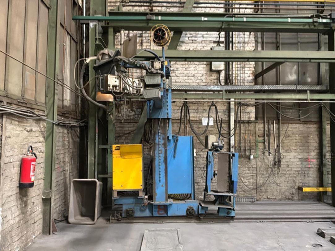 Esab MKP W welding crane for beams/tanks — Turning gears – Positioners – Welding dericks & -pinchtables — photo 2