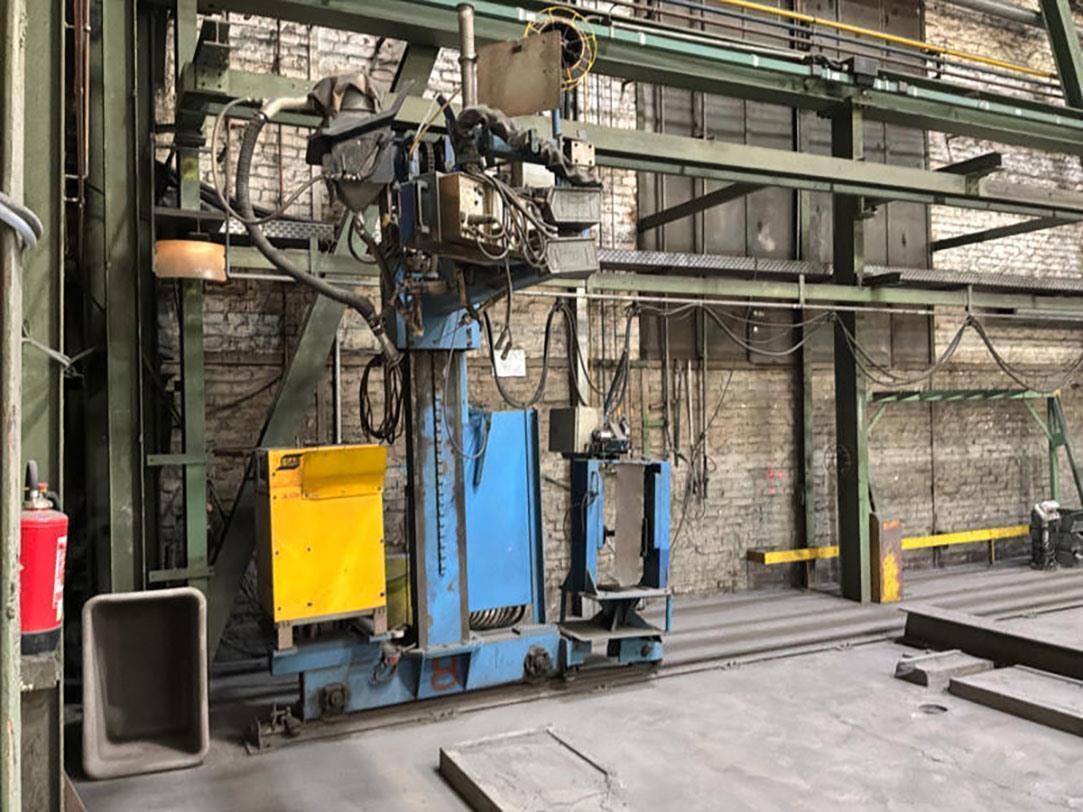 Esab MKP W welding crane for beams/tanks — Turning gears – Positioners – Welding dericks & -pinchtables — photo 3