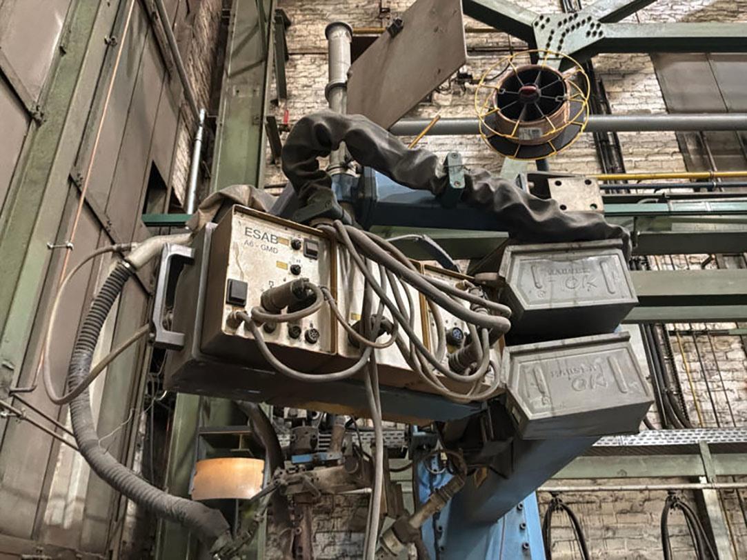Esab MKP W welding crane for beams/tanks — Turning gears – Positioners – Welding dericks & -pinchtables — photo 6