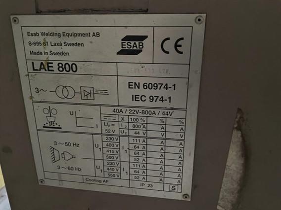 Esab welding crane for beams/tanks