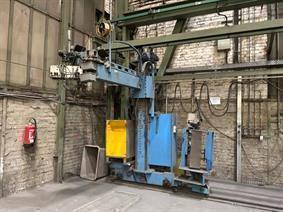 Esab welding crane for beams/tanks, Rodillos de apoyo, posicionadotes, grúas y mesas de soldadura