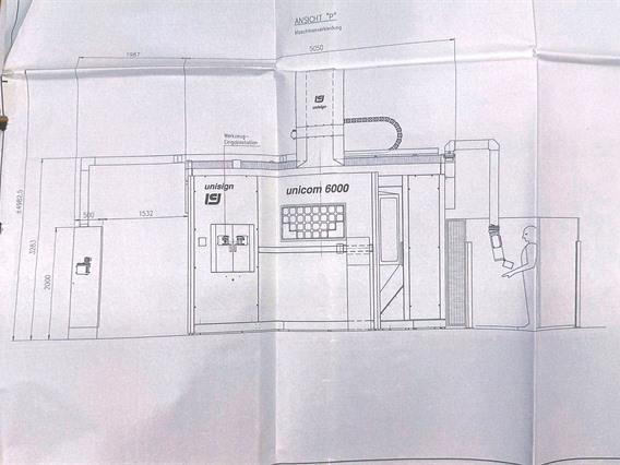 Unisign Unicom 6000 Ø 2000 x 1330 mm CNC