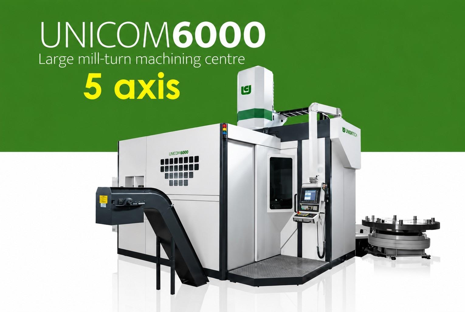 Unisign Unicom 6000 Ø 2000 x 1330 mm CNC — CNC lathes — photo 1