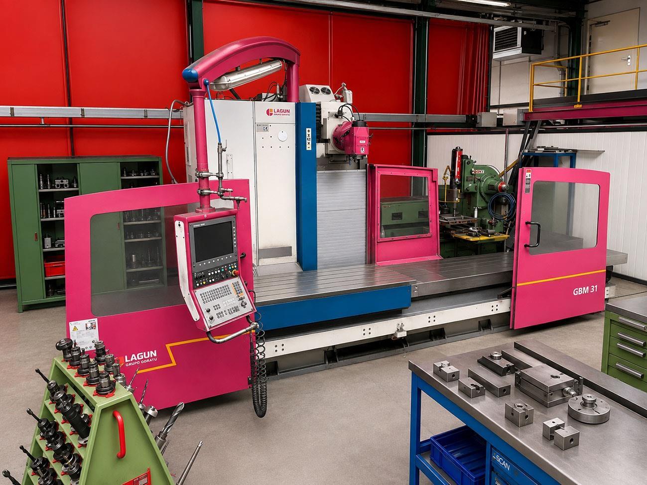 Lagun X: 3000 – Y: 1000 – Z: 1200 mm CNC — Bed milling machines with moving table & CNC — photo 1