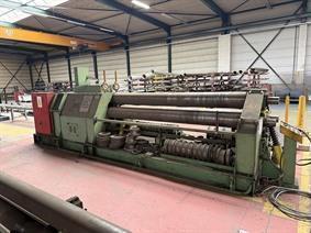 Omca 3100 x 15 mm, Plate rolls