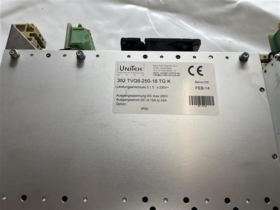Unitek 352 TVQ6-250-16 TG K