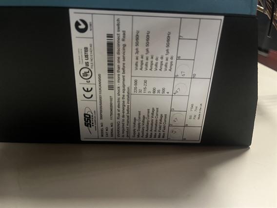 Eurotherm Drives DC 590+ SERIES 590P/0035/500/0011/UK/ARM/0/0/0