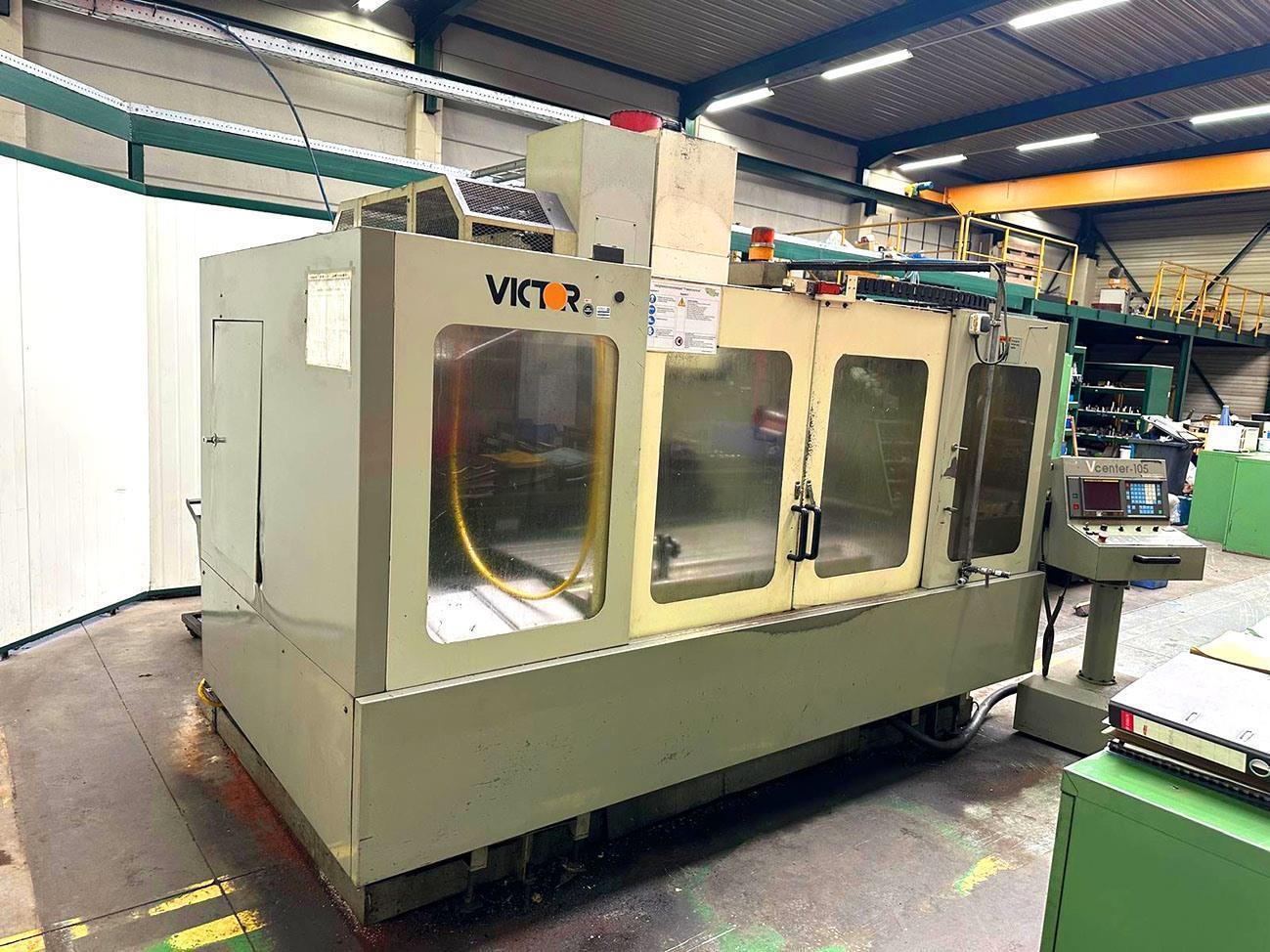 Victor X: 1050 – Y: 560 – Z: 560 mm CNC — Bed milling machine with moving column & CNC — photo 1