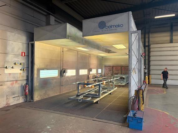 Belmeco Paint Booth 10 meter long