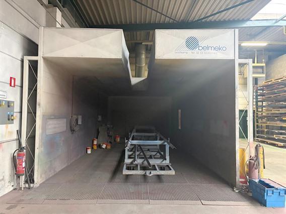Belmeco Paint Booth 10 meter long