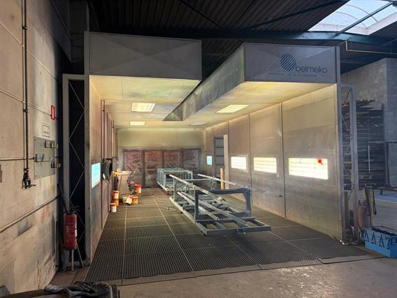Belmeco Paint Booth 10 meter long