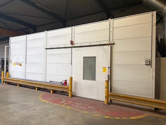 Belmeco Paint Booth 10 meter long