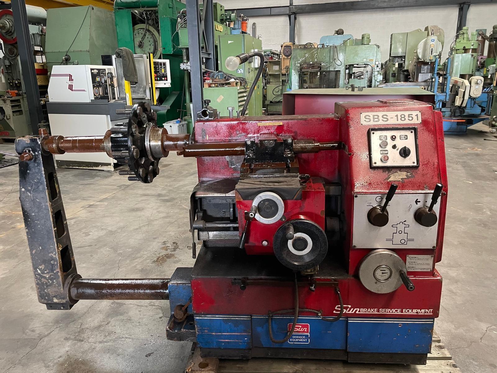 Sun drum brake lathe — Other turning machines — photo 3